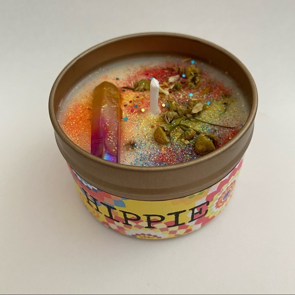 HIPPIE Candle ✌🏻 Peace, Love + Light - Picture 6 of 6